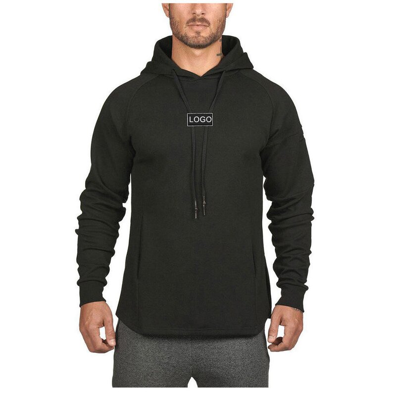 Custom Hoodie Factory - Men Zip Pocket Pullover