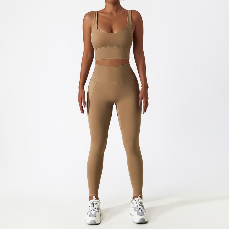 Women's Yoga Set Factory - Ribbed Activewear Set