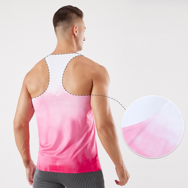 Custom Singlet Factory - Men Running Vest Supplier