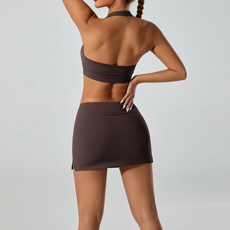 Custom Yoga Set Factory - 7 Piece Hollow Bra Set