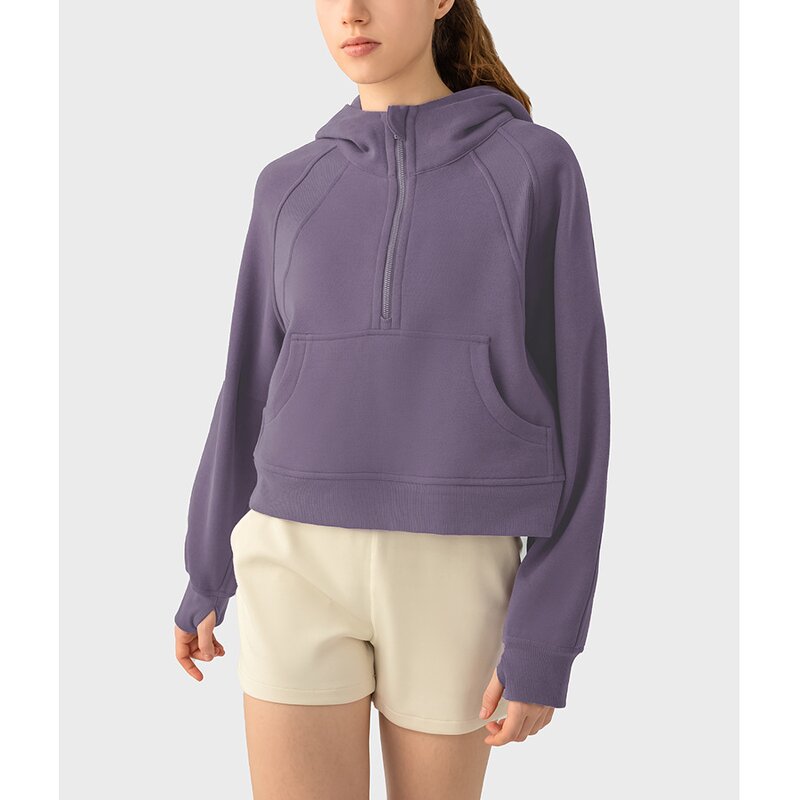 Custom Women's Hoodie Factory - Plus Size Zip up