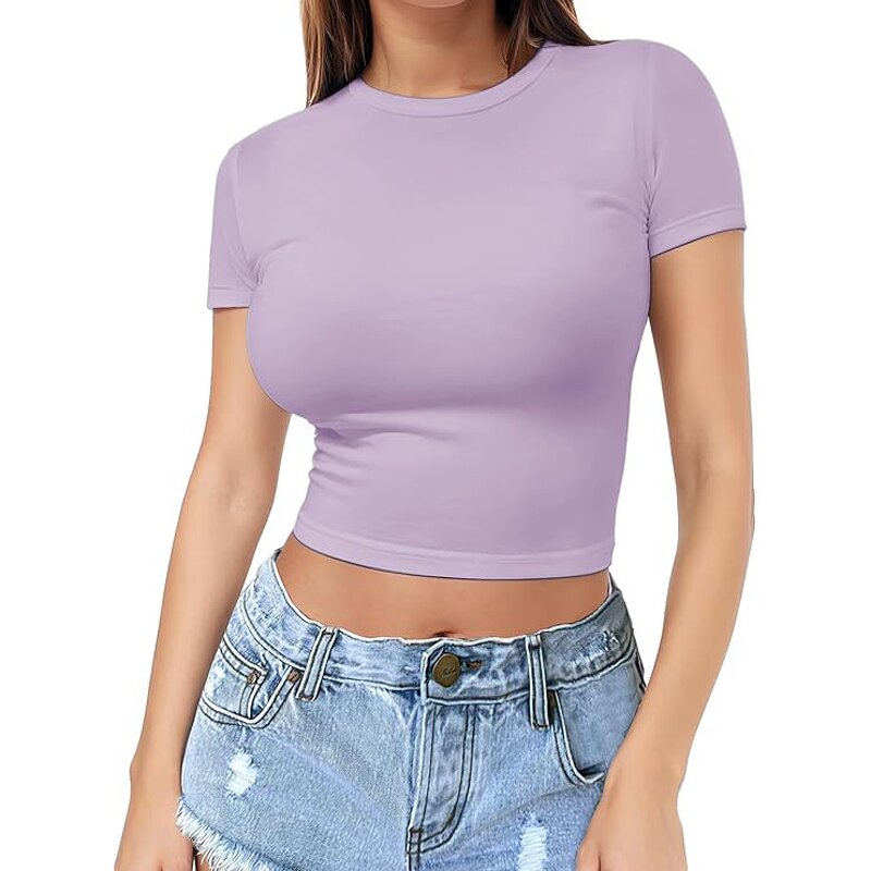 Women's Crop Top Factory - Custom OEM T-shirt