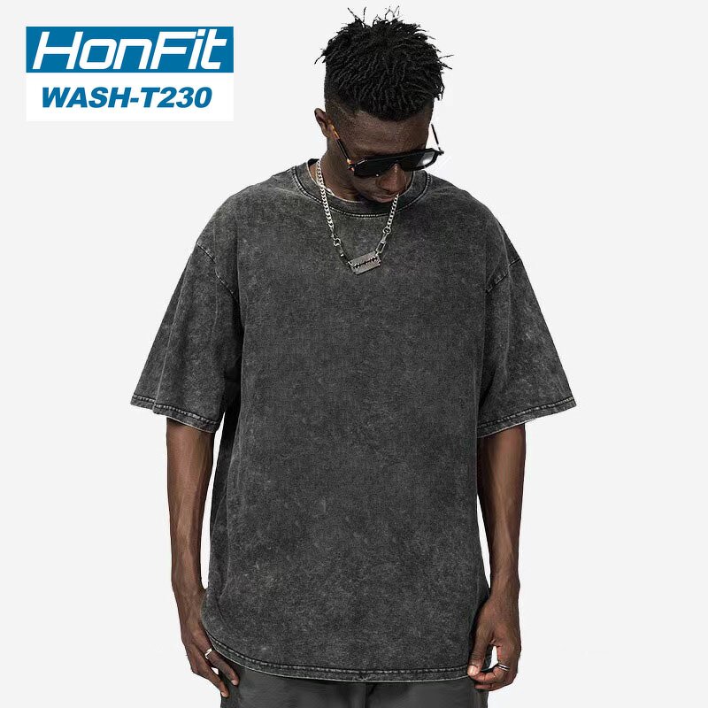 Custom T-shirt Factory - Acid Wash Oversize Tee