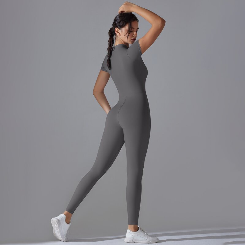 Women's Bodysuit Factory - Plain Sports Jumpsuit
