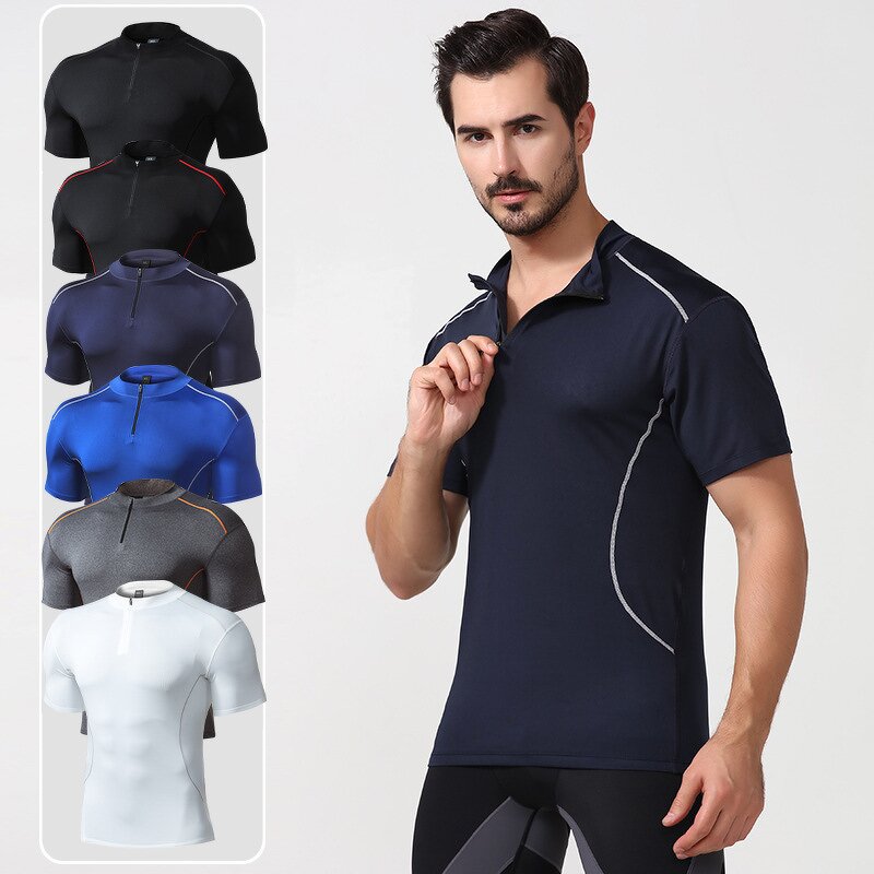 Men's T-shirt Factory - Polyester Spandex Top