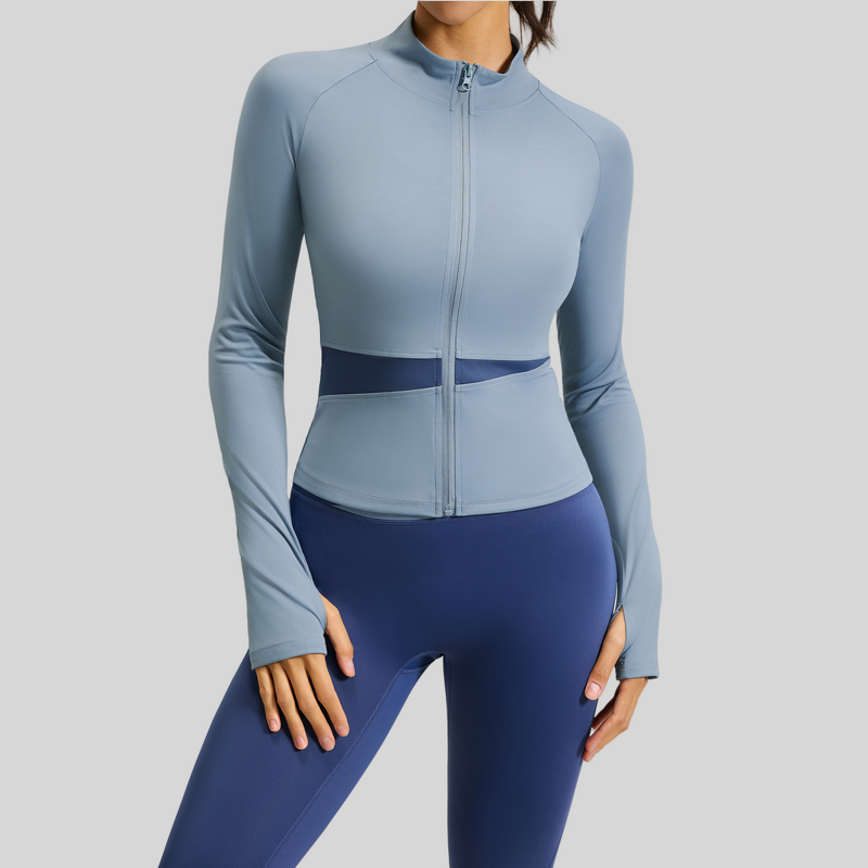 Women's Yoga Set Factory - 2 Piece Jacket Pants Set