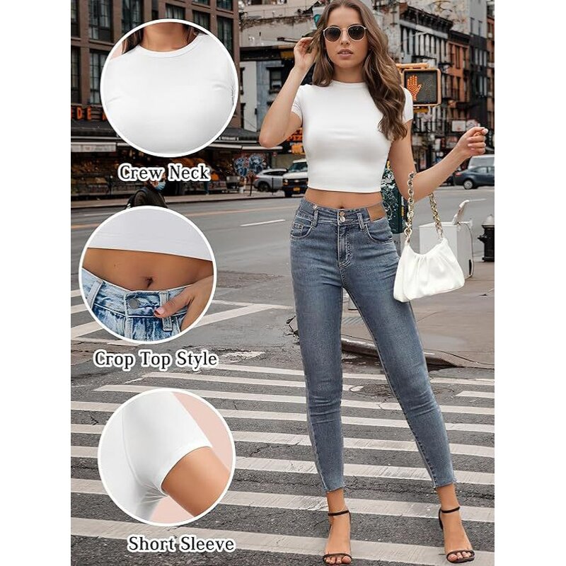 Women's Crop Top Factory - Custom OEM T-shirt