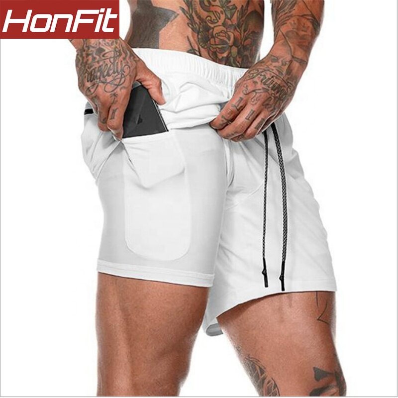 Men's Active Shorts Factory - 2 in 1 Training Shorts
