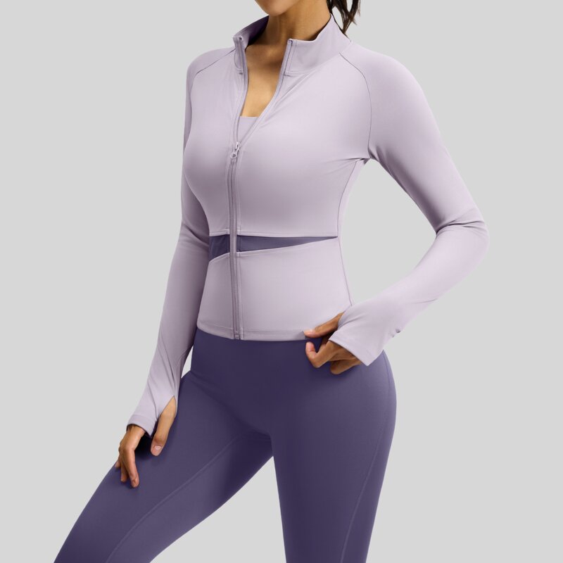 Women's Yoga Set Factory - 2 Piece Jacket Pants Set