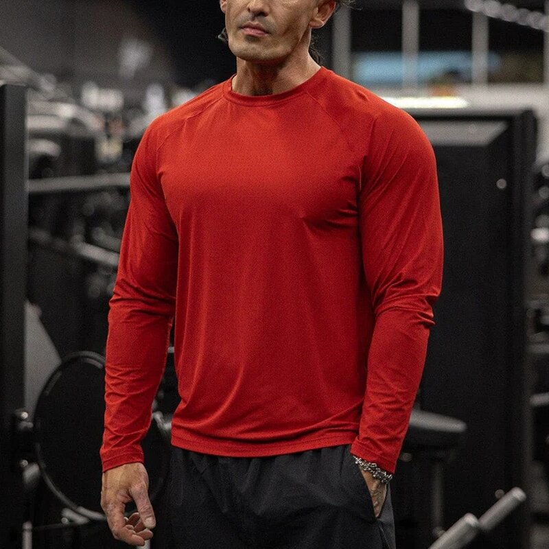 Custom Long Sleeve T-shirts Factory - Workout Fitness Supplier