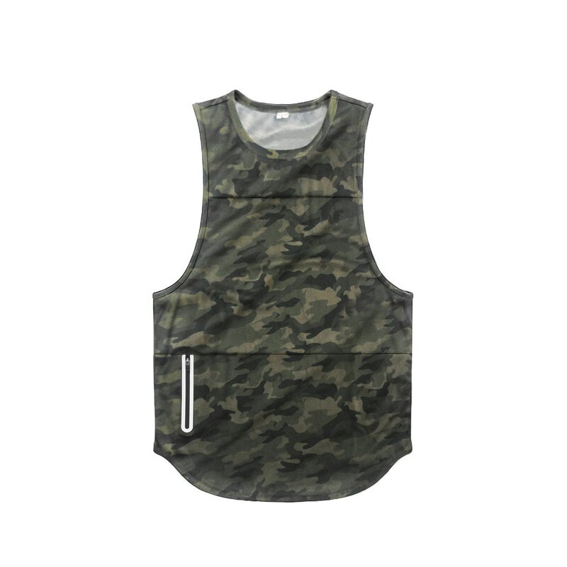 Men's Tank Top Factory - Polyester Muscle Stringer