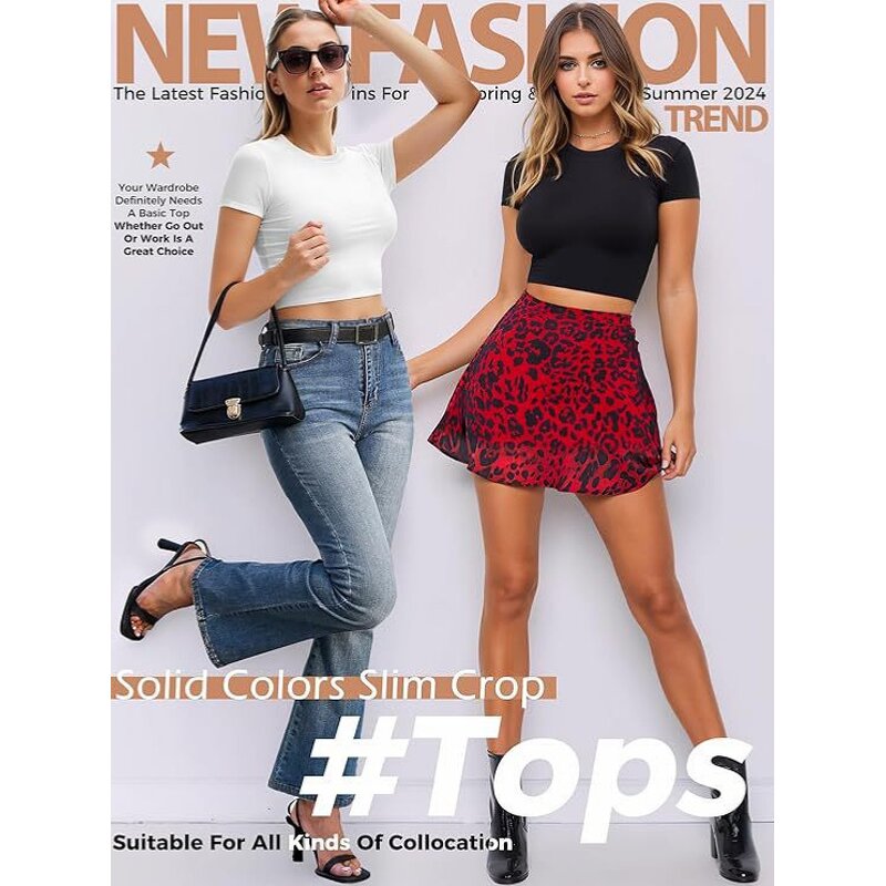 Women's Crop Tops Factory - Casual Streetwear Tee