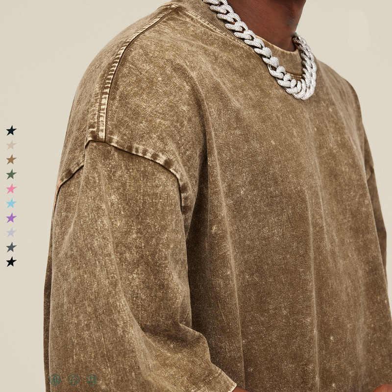 Custom T-shirt Factory - Oversized Washed Streetwear