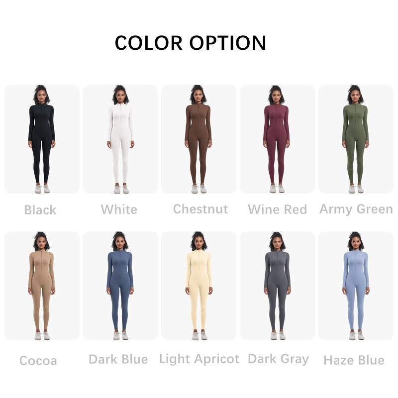 Yoga Jumpsuit Factory - Long Sleeve Bodysuit Supplier