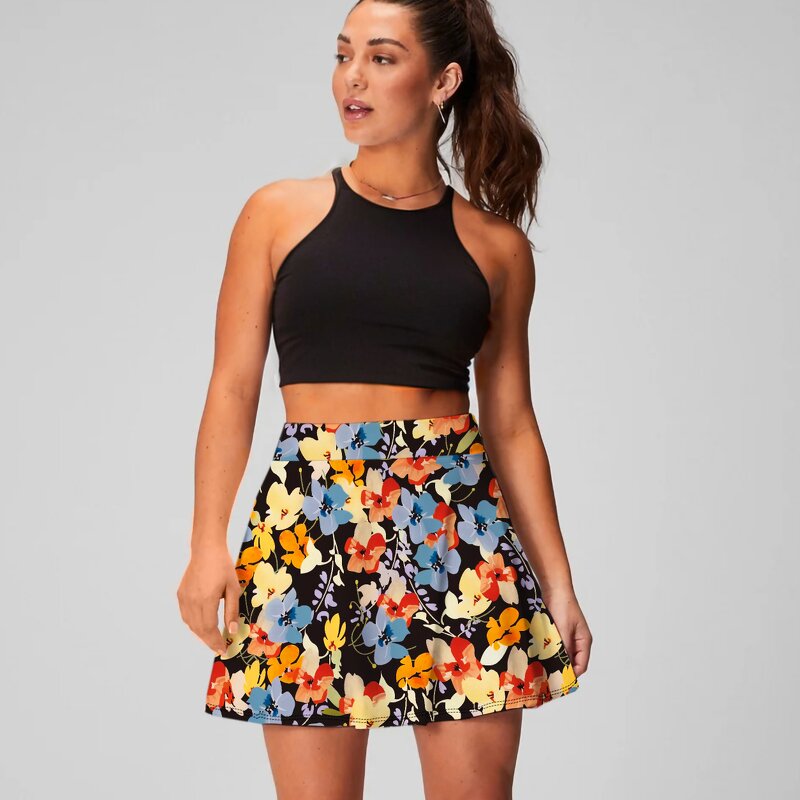 Custom Tennis Skirt Factory - High Waist Pleated Skirt