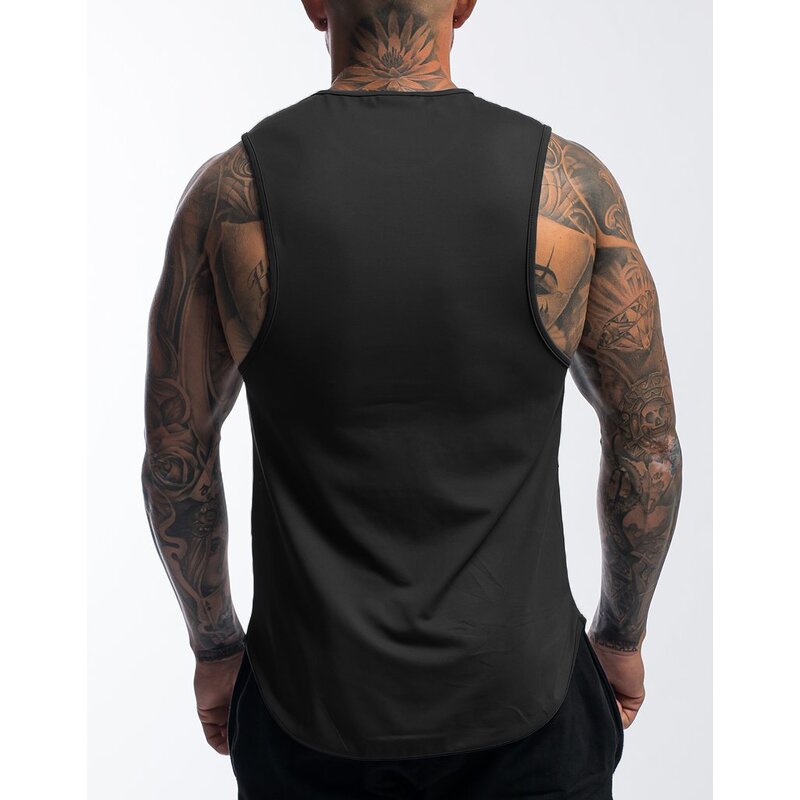 Men's Tank Top Factory - Polyester Muscle Stringer
