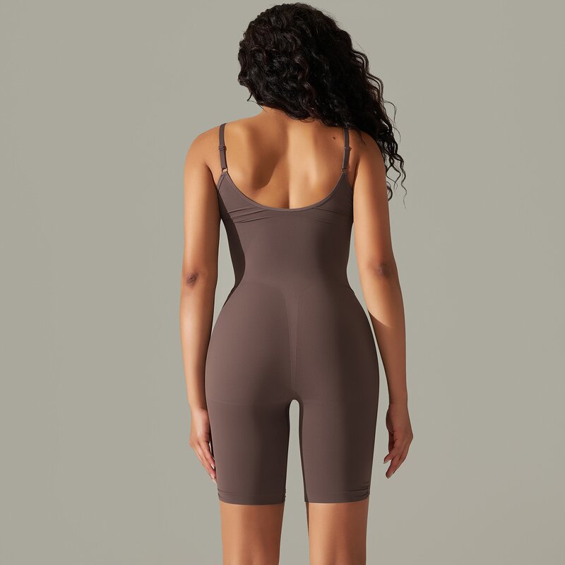 Custom Bodysuit Factory - Sleeveless Yoga Jumpsuit