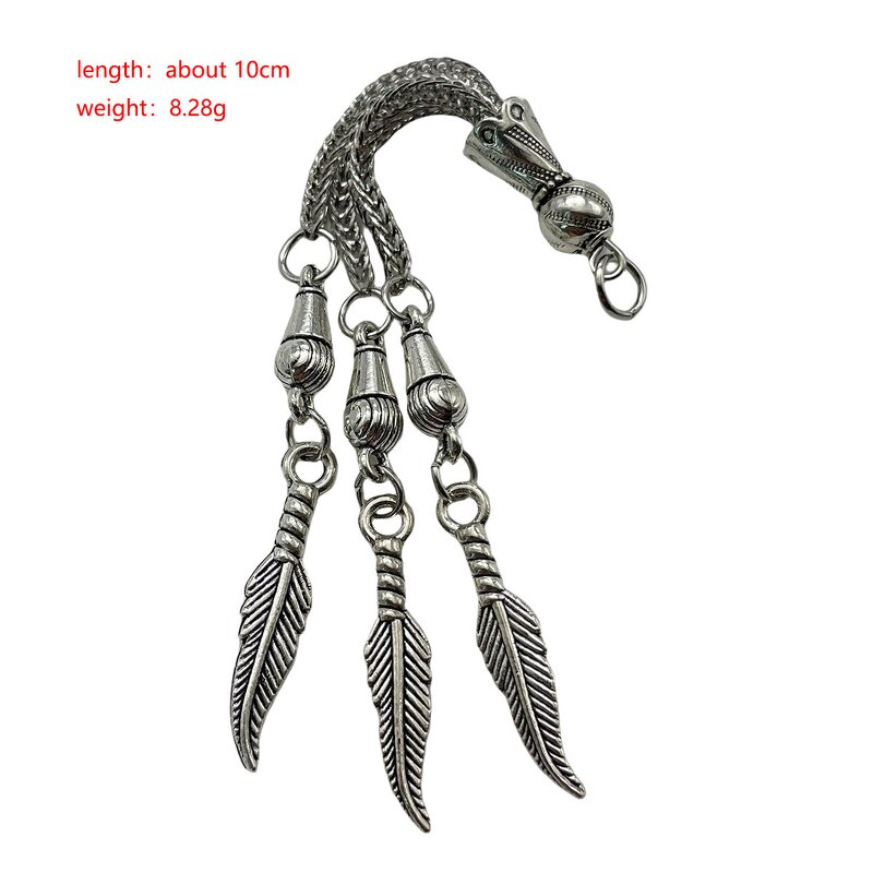 Alloy Pendant Supplier - 33 Beads Tassel DIY Beaded Bracelet Connector Findings