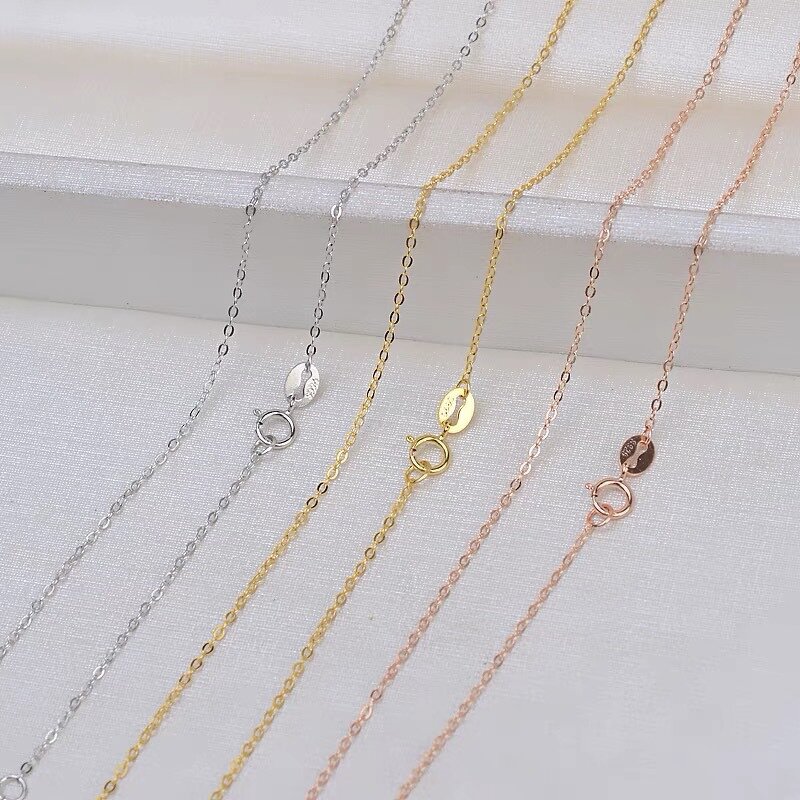 Cable Link Chains Factory - Rinntin Sterling Silver Fashion Thin Neck Chain