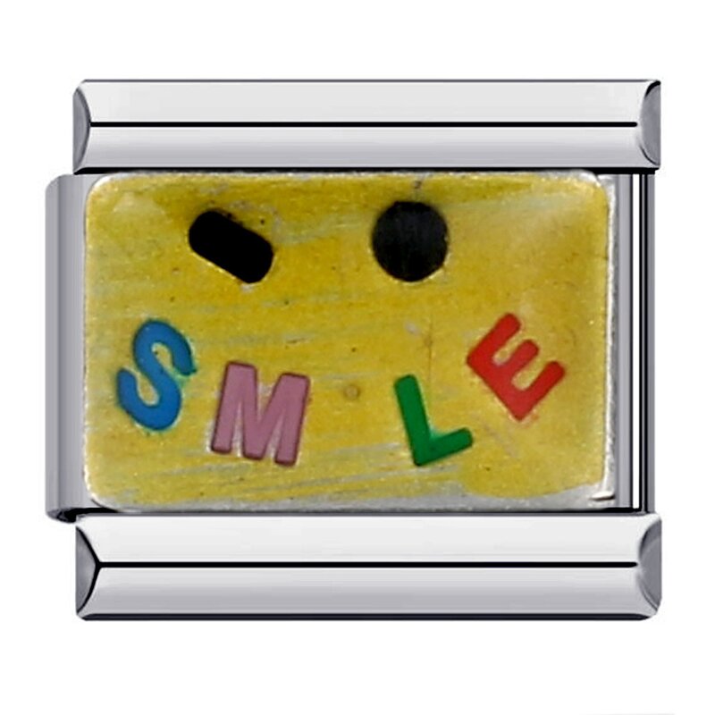 Happy Mood Charm Factory - Italian Module Links Fit 9mm Bracelet DIY