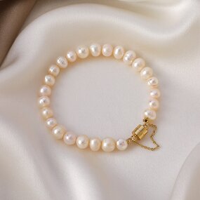 Vintage Bracelet Factory - Wholesale Women's Fashion Beaded Natural Freshwater Pearl