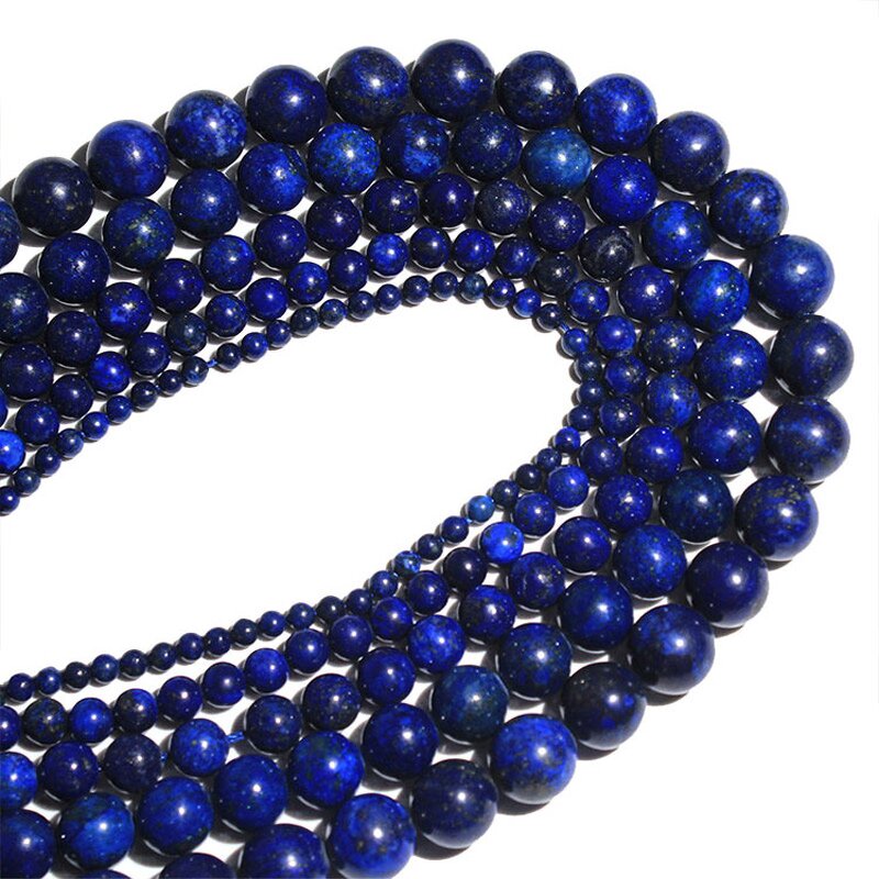 Lapis Lazuli Beads Factory - Natural Round Loose Stone for Jewelry Making