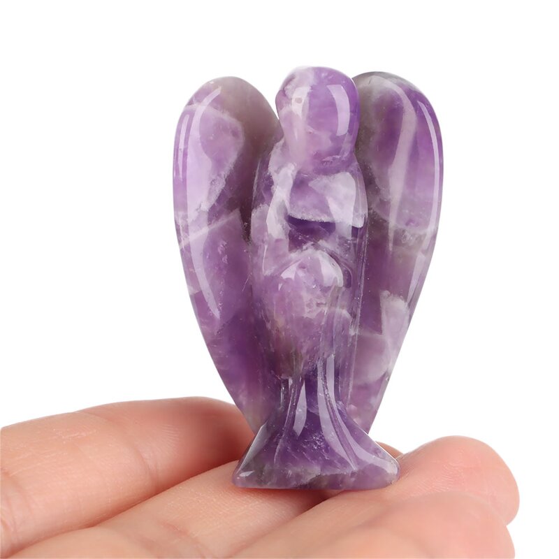 Healing Stones Figurines Factory - Natural Guardian Crystal Statue Reiki Chakra