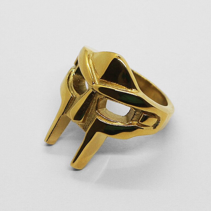 Helmet Ring Supplier - Peripheral Wholesale Retro Trendy Warrior Fashion Hip-hop