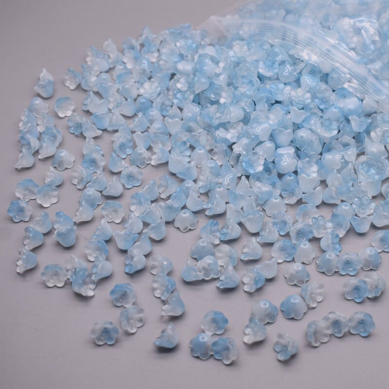 Glass Beads Supplier - Gradient Lily of the Valley DIY Jewelry Making