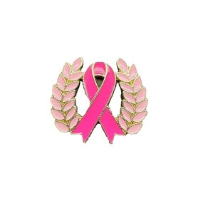Pink Ribbon Brooch Factory - Breast Cancer Enamel Butterfly Pin Women Gift