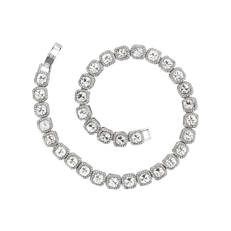 Iced Out Bracelet Supplier - Brilliant Multi Colors Tennis Chain Hip Hop