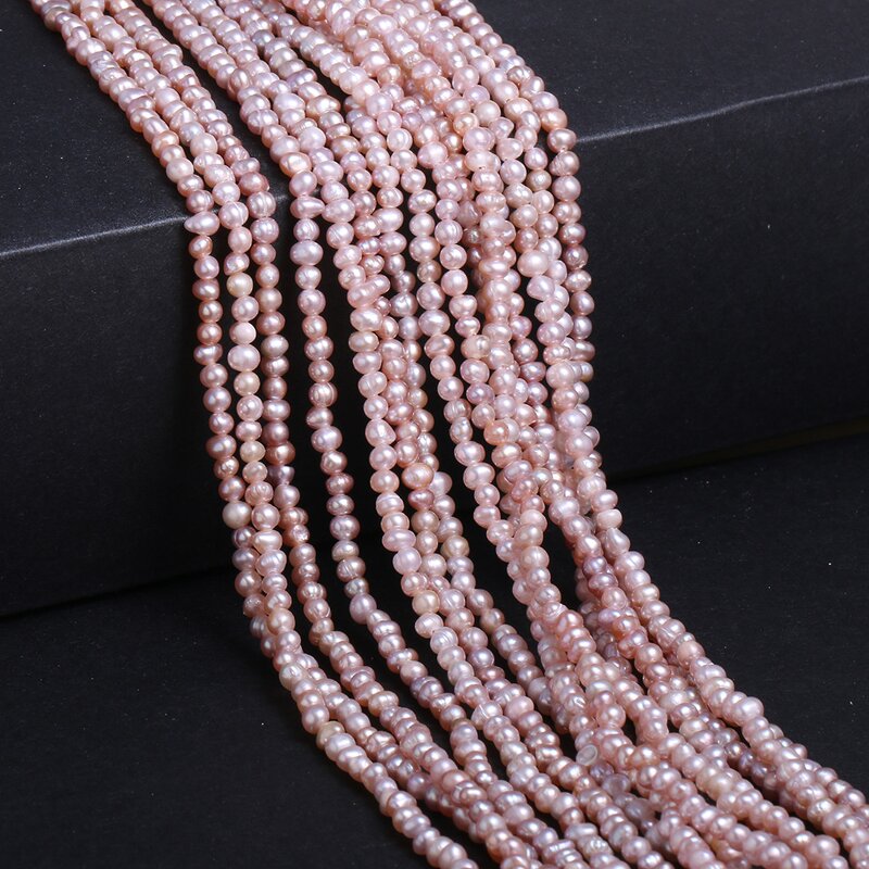 Freshwater Pearl Beads Supplier - High Quality Oval Punch Loose DIY