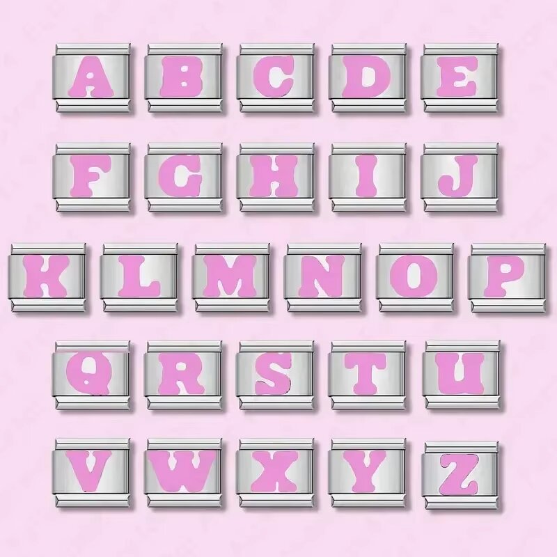 Italian Bracelet Supplier - Charm Stainless Steel 9mm Module DIY Splicing