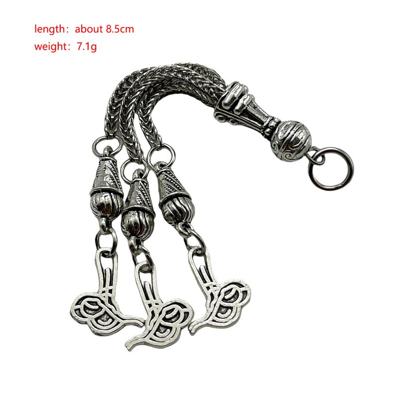 Alloy Pendant Supplier - 33 Beads Tassel DIY Beaded Bracelet Connector Findings