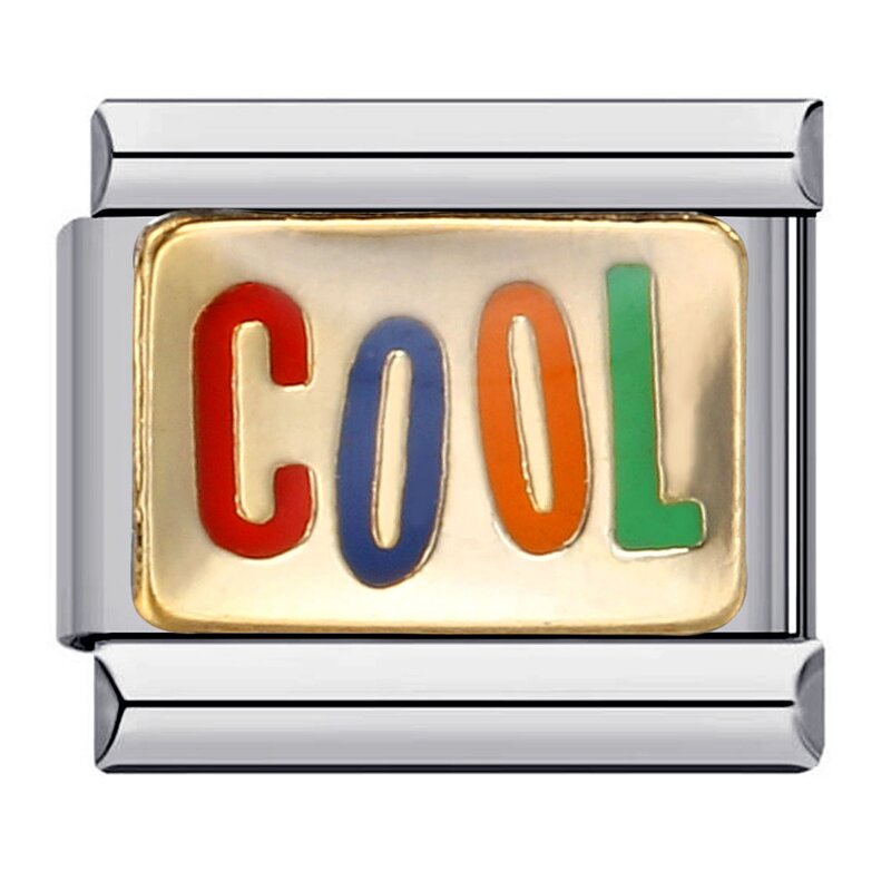 Happy Mood Charm Factory - Italian Module Links Fit 9mm Bracelet DIY