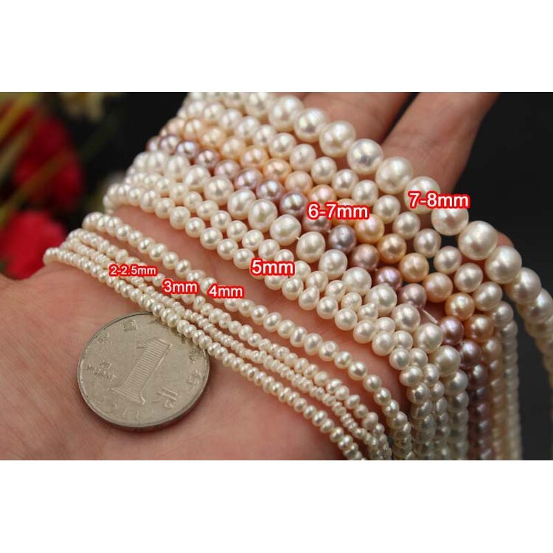 Freshwater Pearls Supplier - Wholesale Loose Beads Real Cultivated Stringed