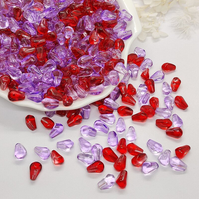 Resin Beads Supplier - Cute Pomegranate Seeds for DIY Earrings Necklace