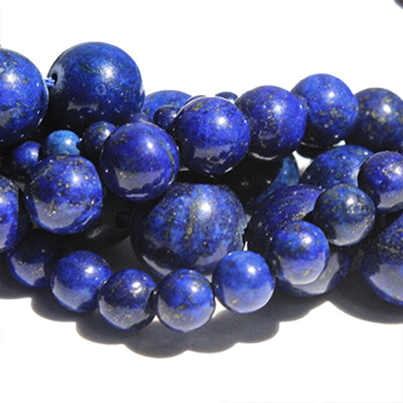 Lapis Lazuli Beads Factory - Natural Round Loose Stone for Jewelry Making