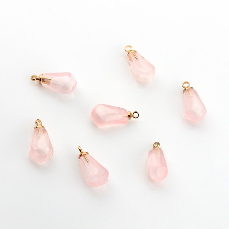 Resin Pendant Factory - Pomegranate Seed Charms DIY Jewelry Keychain