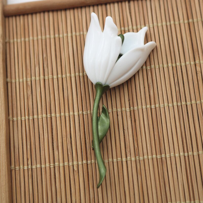 Van Gogh Brooch Factory - Wholesale Oil Painting Retro Pearl Star Moon Sunflower