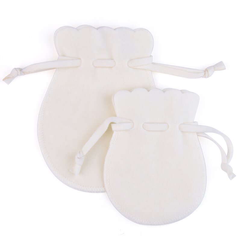 Velvet Drawstring Bag Factory - Round Dustproof Flannel Jewelry Organizer Pouch
