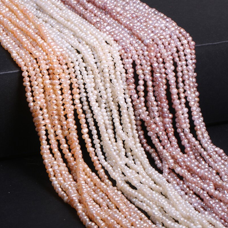 Freshwater Pearl Beads Supplier - High Quality Oval Punch Loose DIY