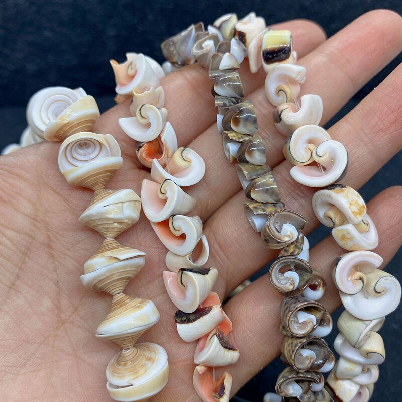 Conch Beads Factory - Natural Multicolor Sea Shell DIY Jewelry Craft