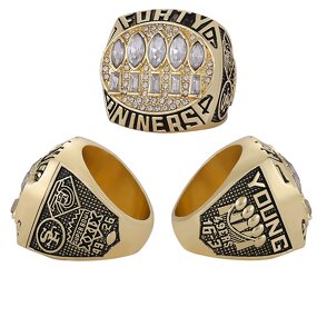 Championship Ring Supplier - 1994 NFL San Francisco 49ers Football Eco-friendly