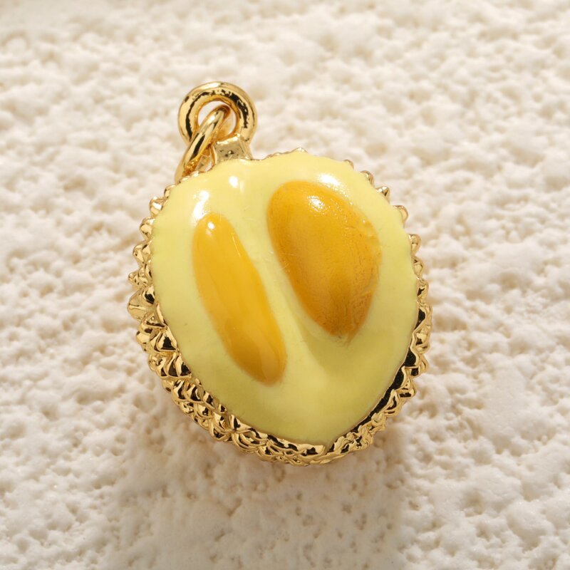 Fruits Charms Factory - 3D Enamel Mango Orange Banana Strawberry Pendant DIY