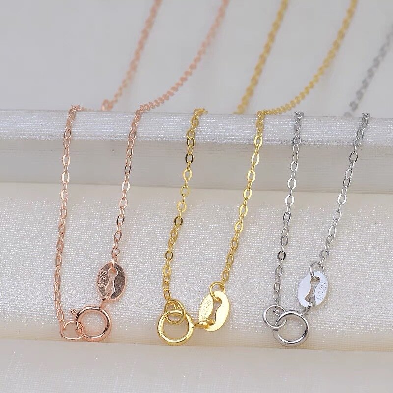 Cable Link Chains Factory - Rinntin Sterling Silver Fashion Thin Neck Chain