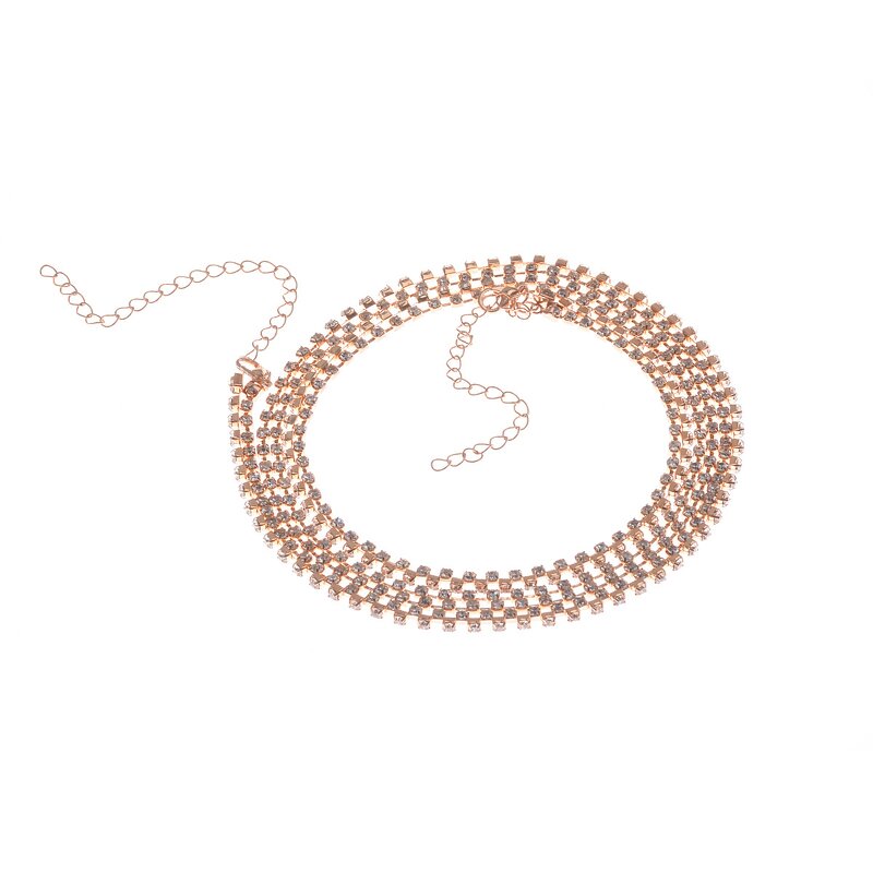 Bra Chain Set Factory - European American Diamond Sexy Body Necklace Claw