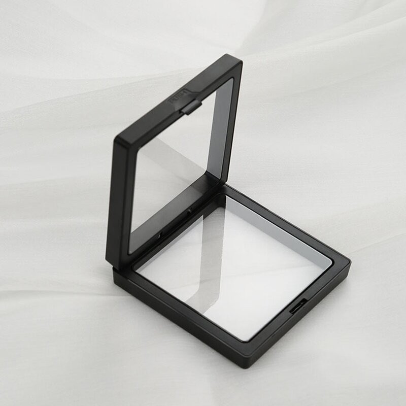 PE Film Jewelry Box Factory - 3D Packaging Case Gemstone Floating Frame Membrane