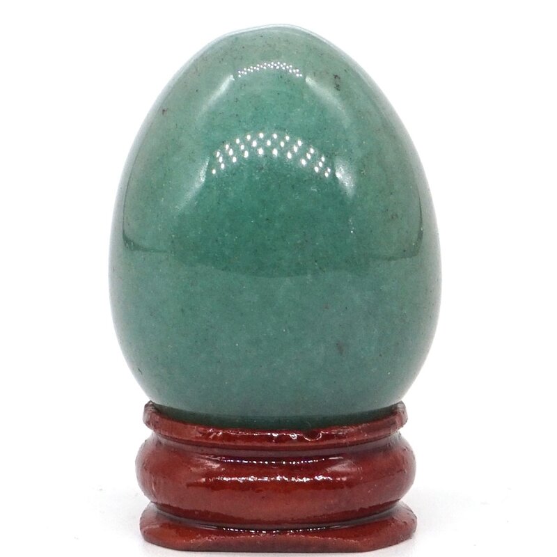 Gemstone Ball Supplier - 30x40mm Natural Crystals Healing Mineral Home Decoration