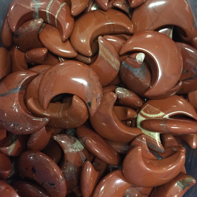 Moon Shape Beads Factory - Natural Gemstone Stone Ornaments Jewelry Making